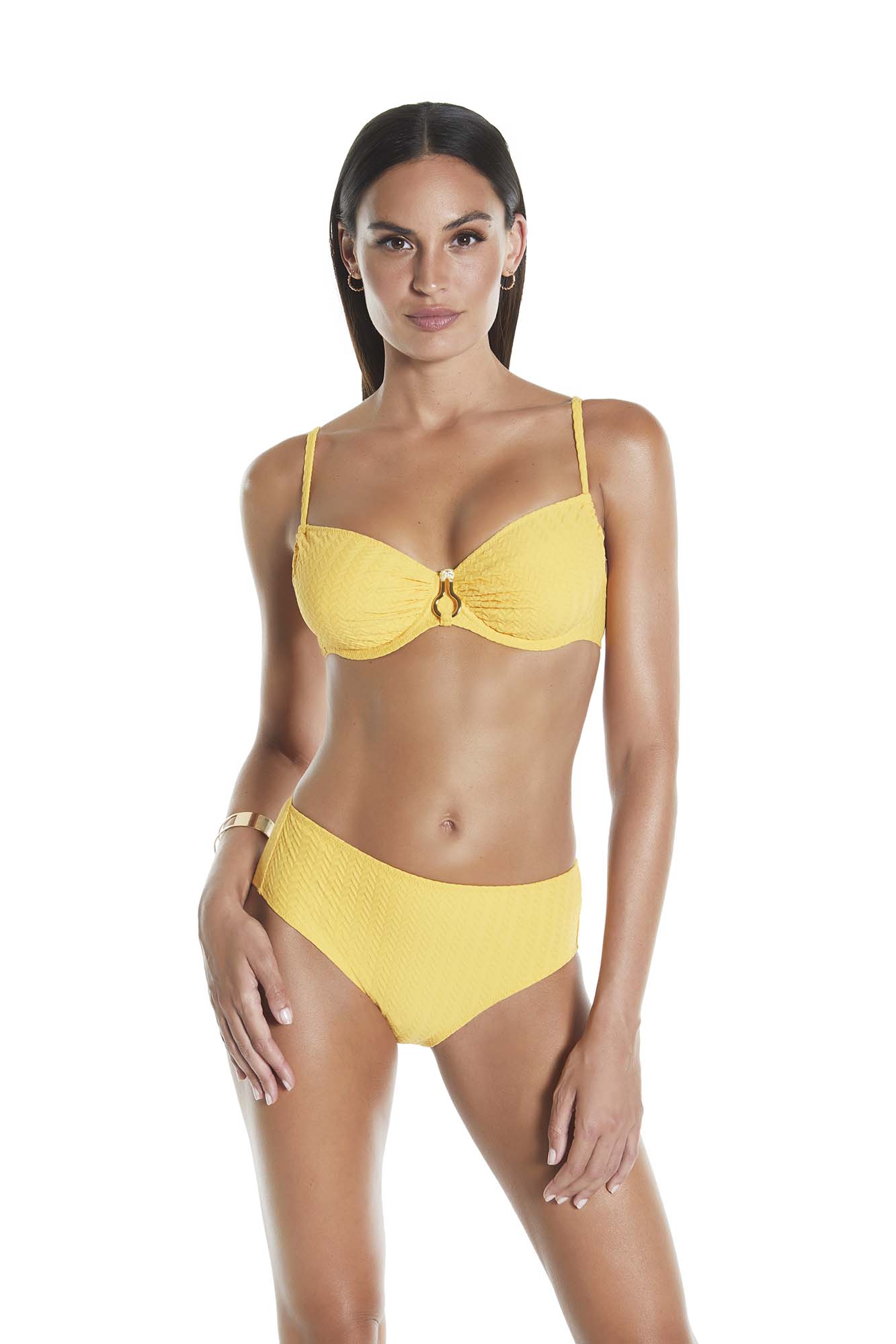 Braga bikini cintura alta "Basic" by Pilar Rubio SELMARK