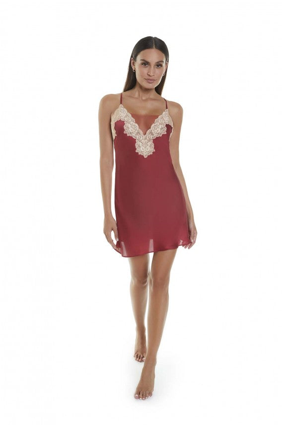 Camisón tirantes finos colección Navidad Selmark