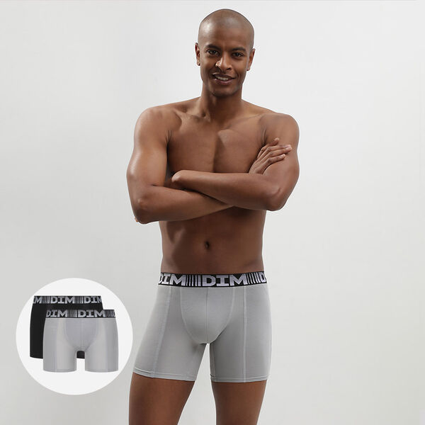 Pack 2 BOXER largo especial algodón 3D y TRANSPIRABLE Air Zones