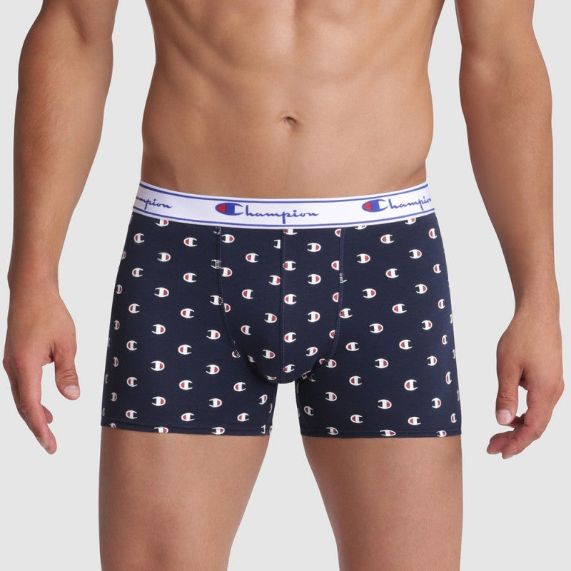 Pack 2 Boxers goma vista con logo Champion