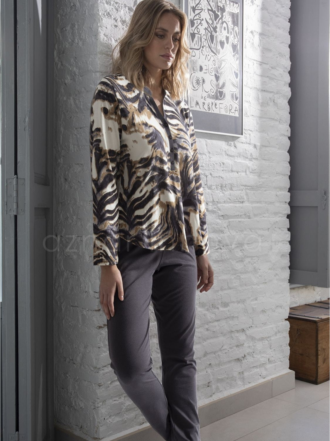 Pijama mujer Skin And Velours Admas Talla S