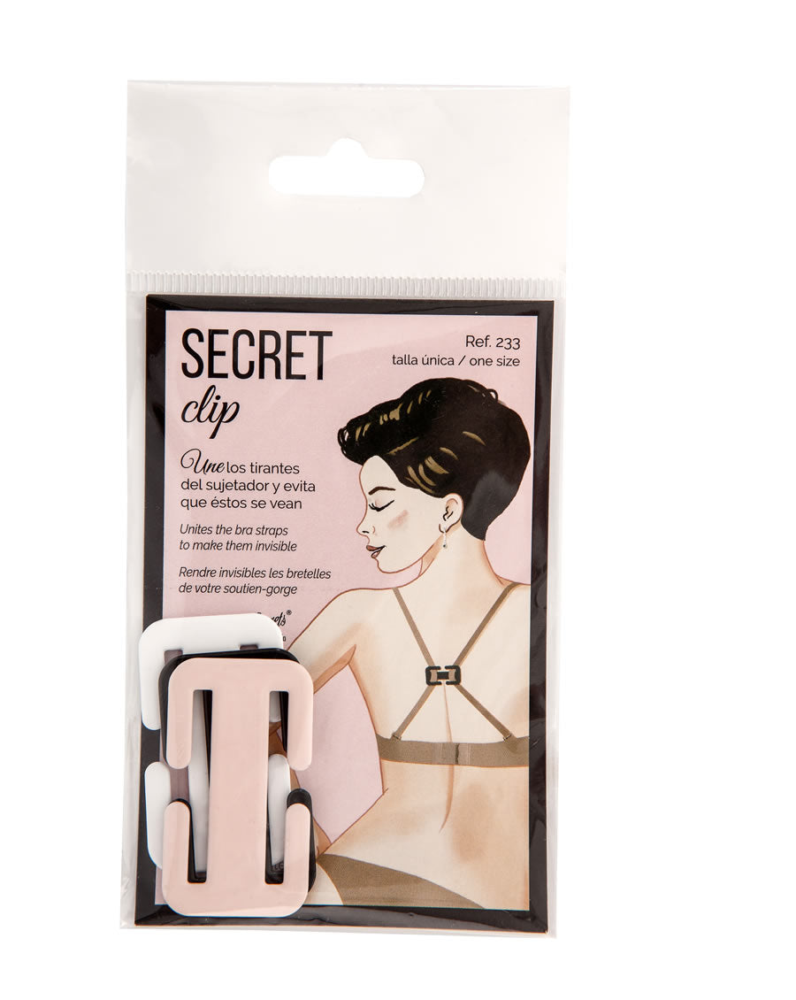 Secrets Clips cruza-tirantes metálicos (Pack 3) MARIOLA