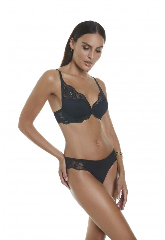 Sujetador con aro y foam de escote profundo Selmark UXIA copas B y C