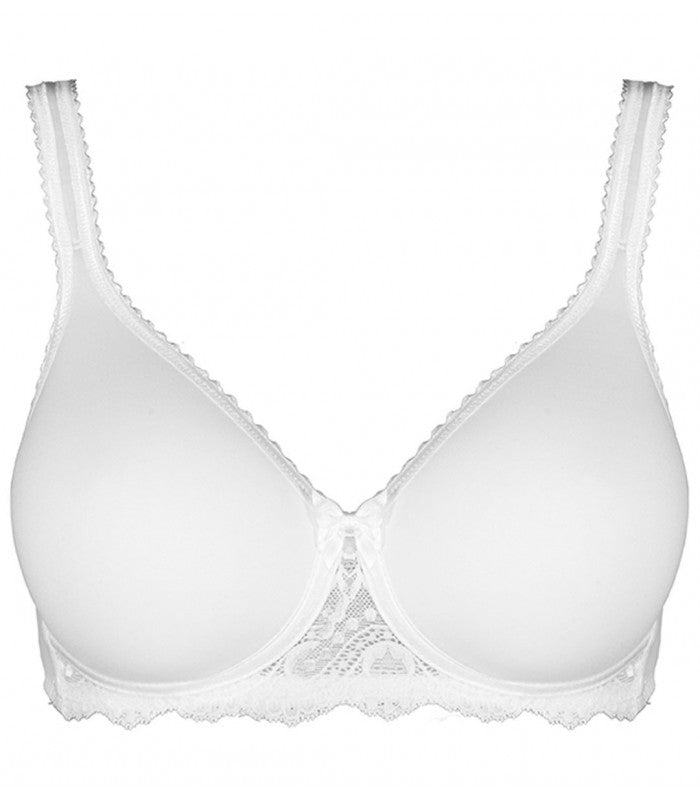 Sujetador Playtex SIN ARO y con COPAS TRANSPIRABLES Flower Elegance hasta COPA D