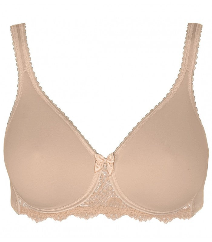 Sujetador Playtex SIN ARO y con COPAS TRANSPIRABLES Flower Elegance hasta COPA D