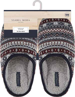 Zapatillas de casa de hombre Ysabel Mora