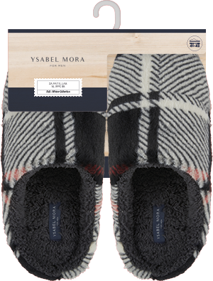Zapatillas de casa de hombre Ysabel Mora