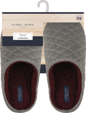 Zapatillas de casa de hombre Ysabel Mora