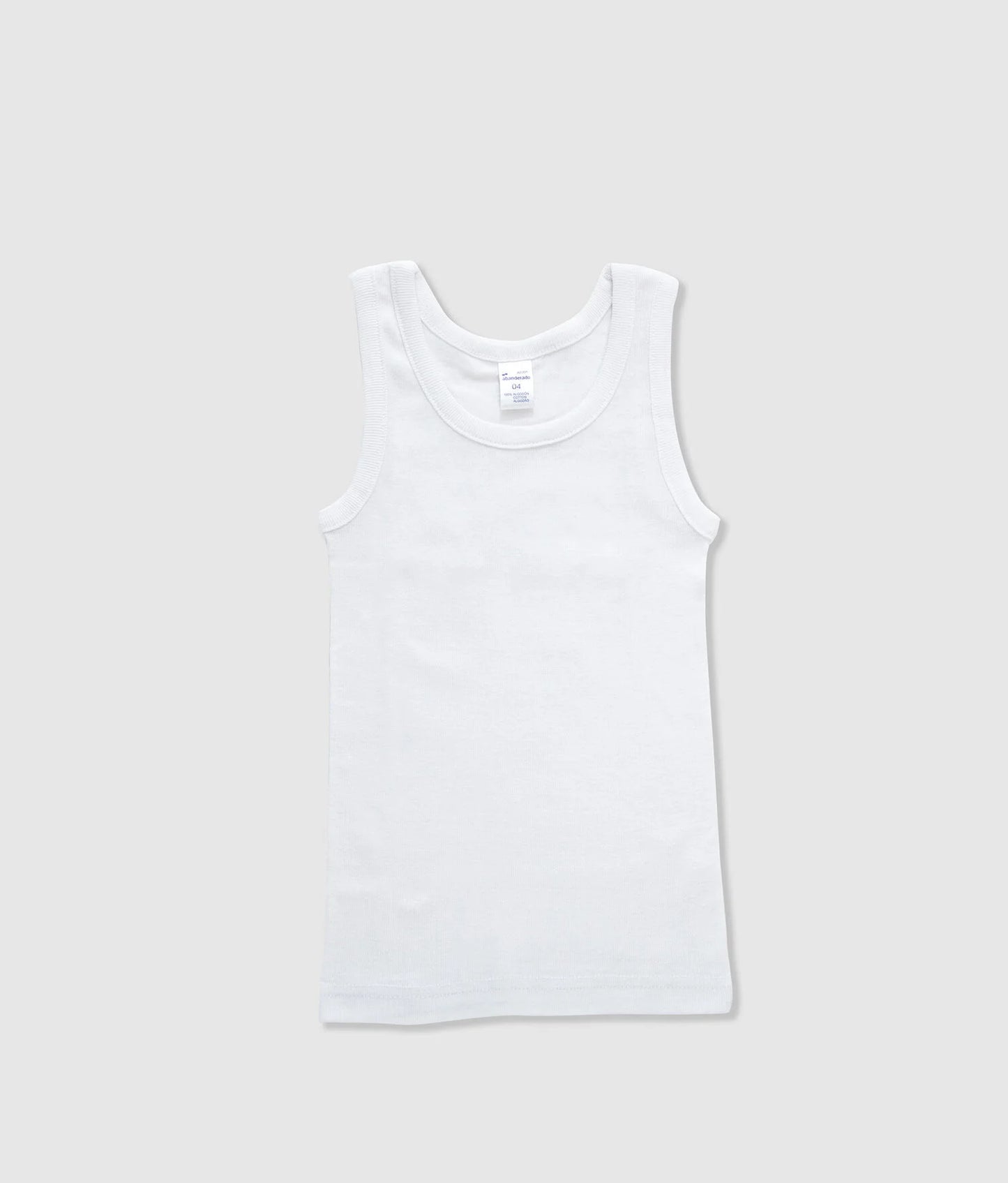 camiseta tirantes niño abanderado algodón