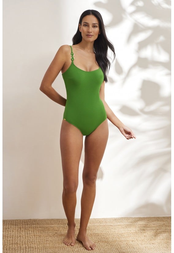 Bañador sin aros con escote cuadrado colección DAIQUIRI SELMARK