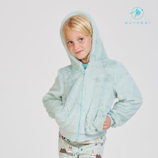 Bata de niña pelo sintético Muydemi talla 4/6