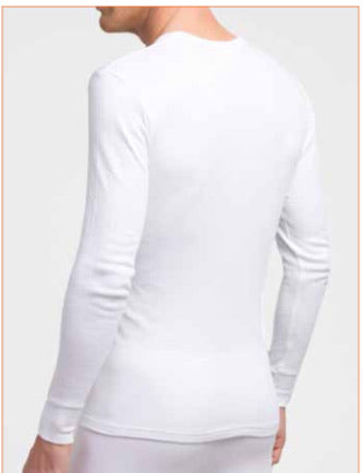 Camiseta hombre manga larga TERMAL 100% ALGODÓN Abanderado