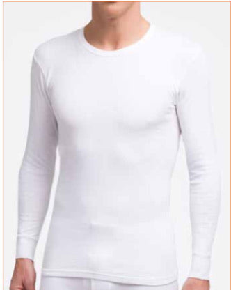 Camiseta hombre manga larga TERMAL 100% ALGODÓN Abanderado