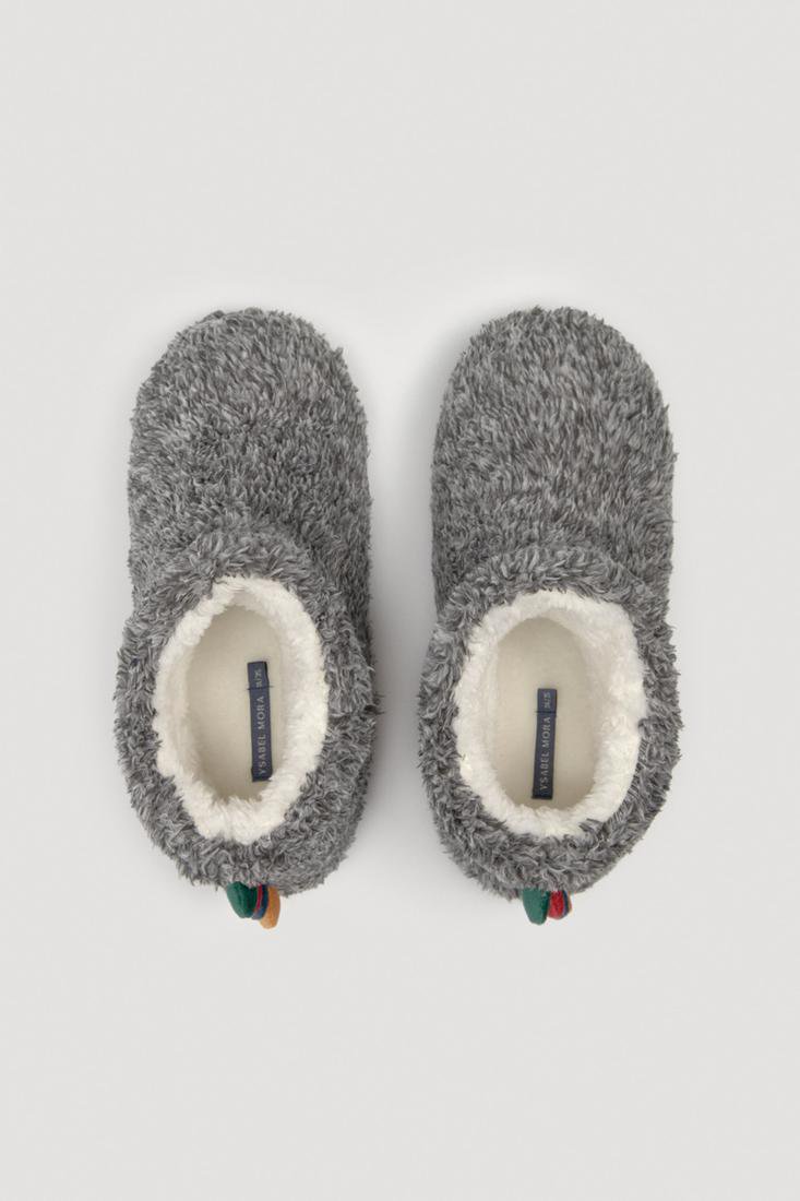 Botas para estar en casa infantiles con cresta de Dinosaurios YSABEL MORA