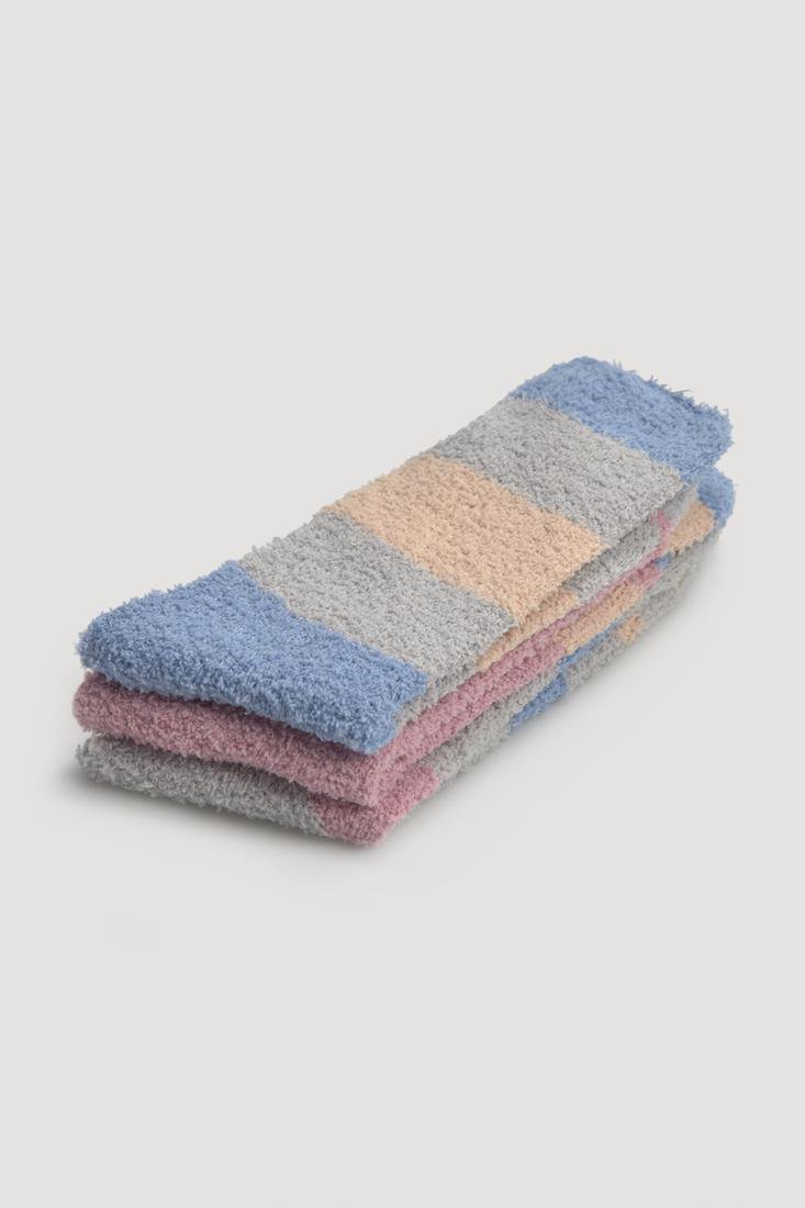 Calcetines de mujer estampados de franela super suave YSABEL MORA