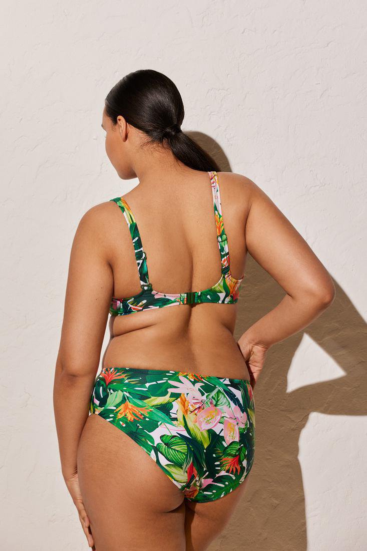 Top bikini reductor mujer con aro copa F YSABEL MORA