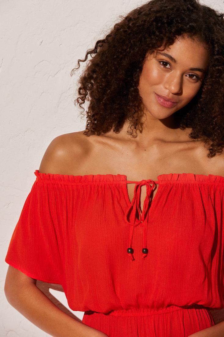 vestido playero largo ysabel mora