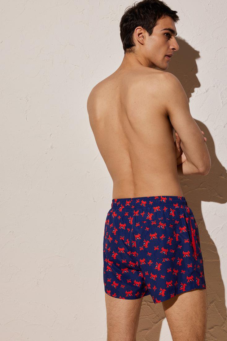 Bañador hombre estampado cangrejos SECADO RÁPIDO Ysabel Mora