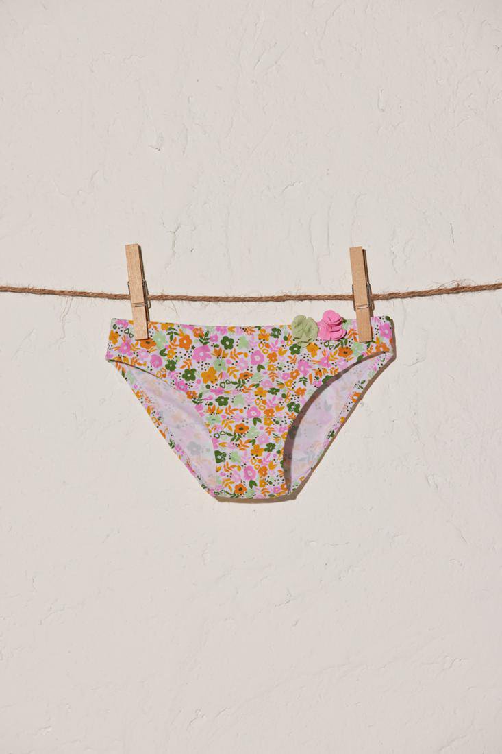 Culetín bebé niña estampado flores YSABEL MORA