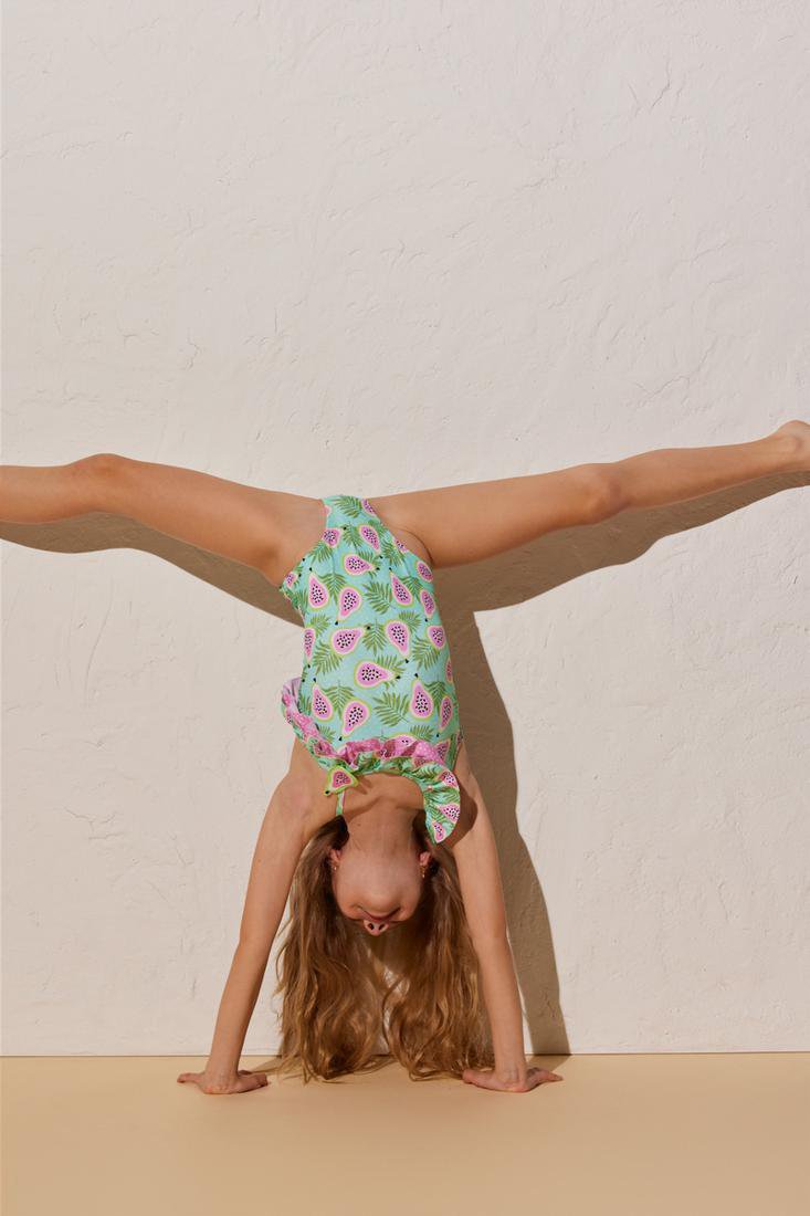 bañador niña tirantes asimétricos ysabel mora