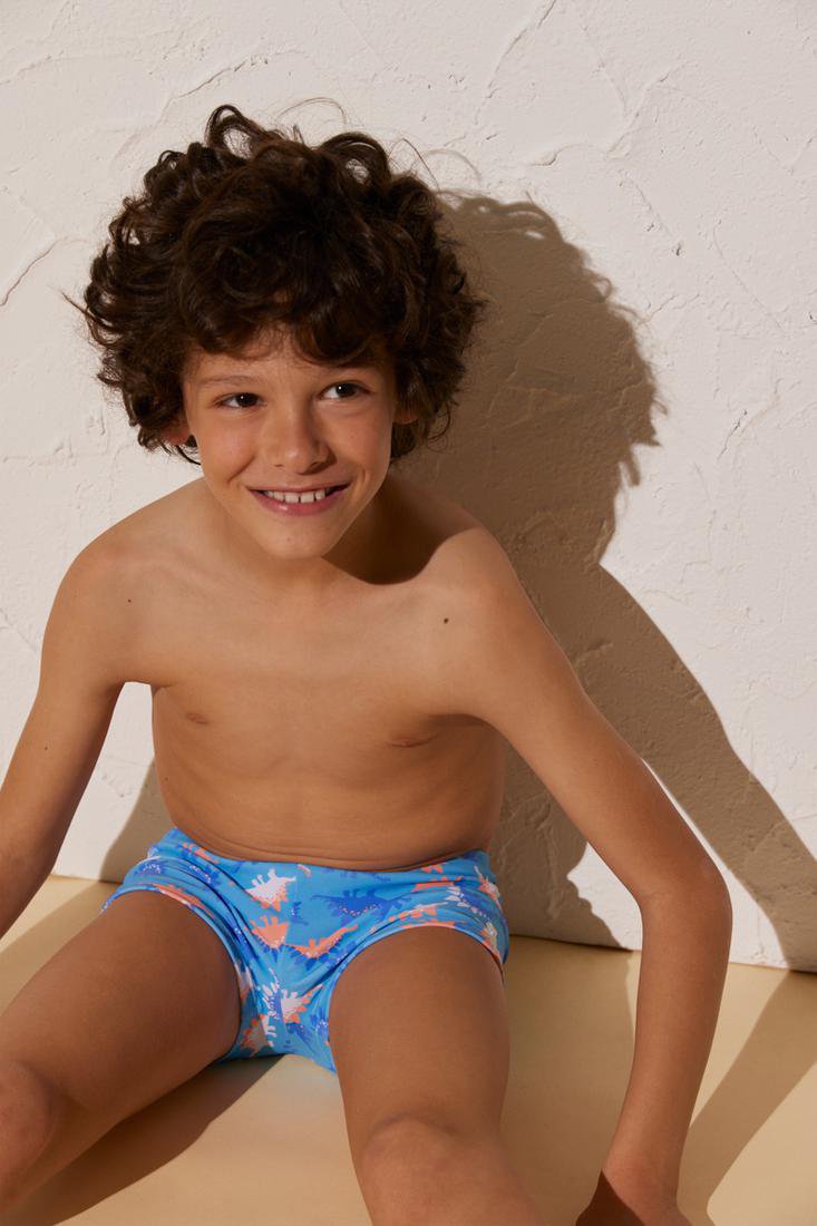Boxer baño infantil estampado dinosaurios YSABEL MORA