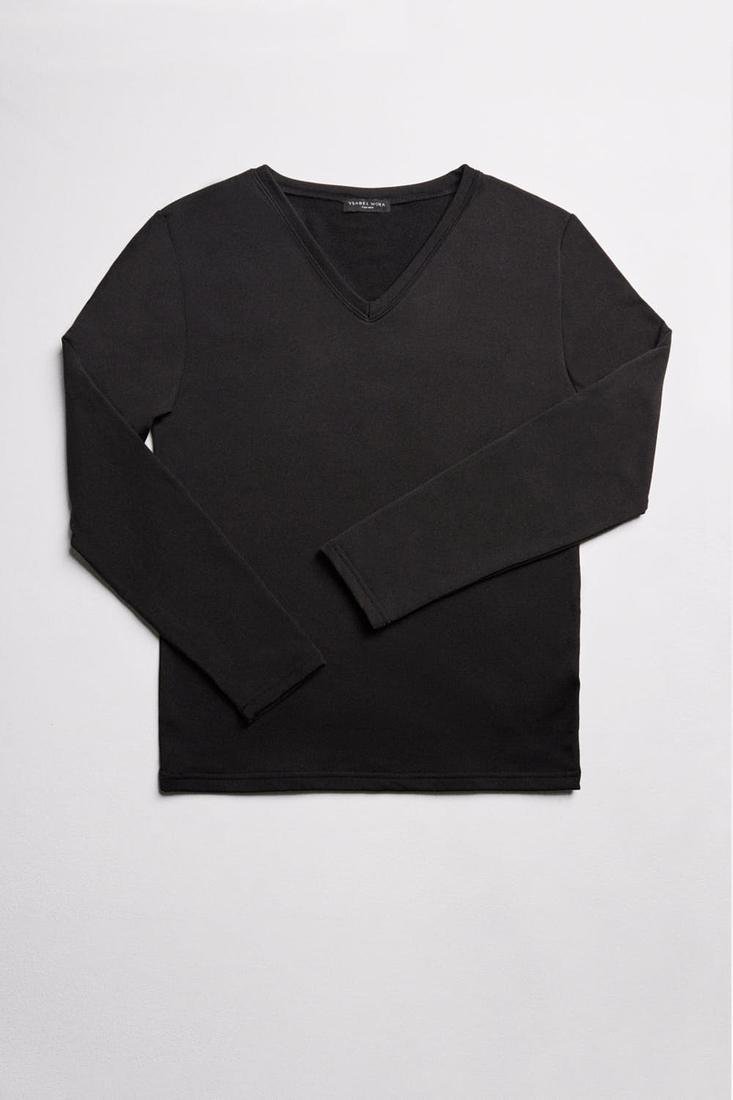 Camiseta térmica hombre cuello pico Ysabel Mora.