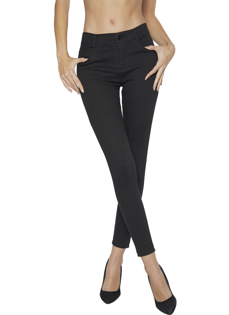Jegging Fantasia Push-Up negros con Swarowski Ysabel Mora