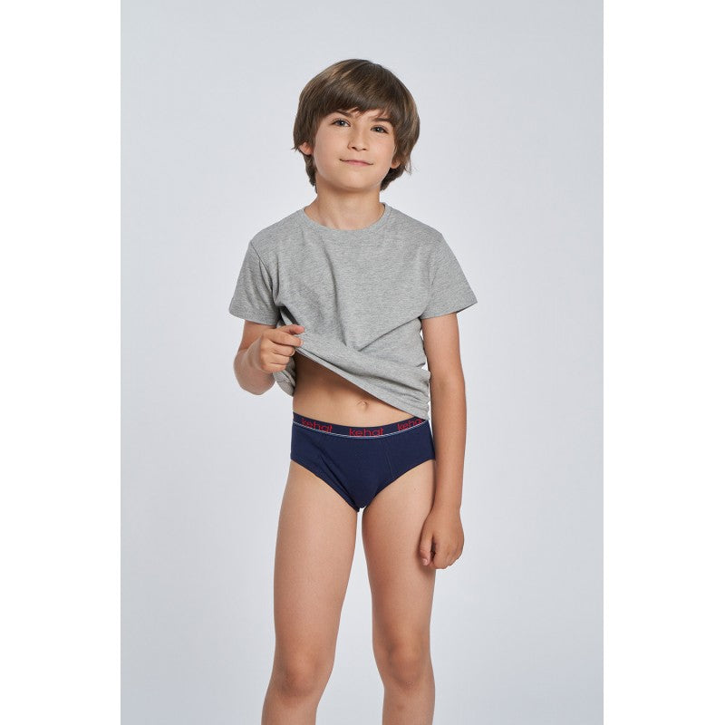 pack ahorro 2 slip niño algodón