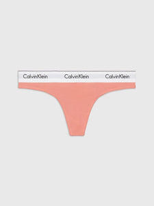 Tanga algodón sin costuras Modern Cotton Calvin Klein