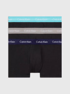 Pack 3 Boxer Cotton Stretch negros-elástico color CALVIN KLEIN