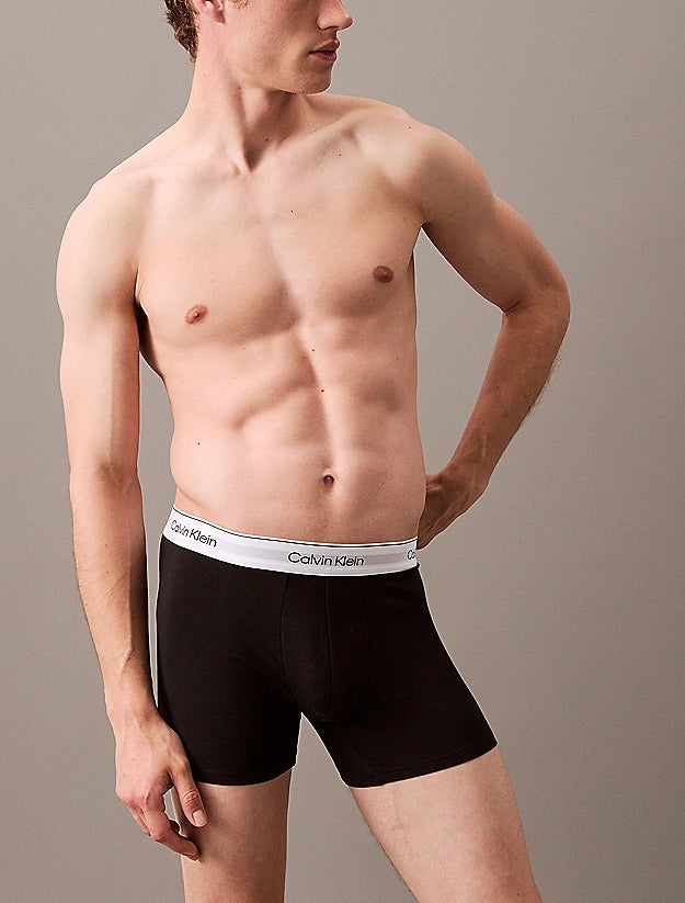 Pack 3 Boxer largos extra soft cotton stretch Modern Cotton CALVIN KLEIN