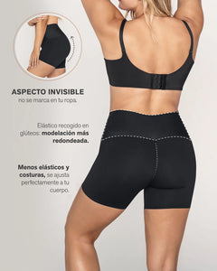 Short de control moderado aspecto invisible con fajín antideslizante Leonisa