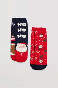 Pack 2 calcetines infantil Navidad YSABEL MORA
