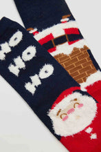 Cargar imagen en el visor de la galería, Pack 2 calcetines infantil Navidad YSABEL MORA