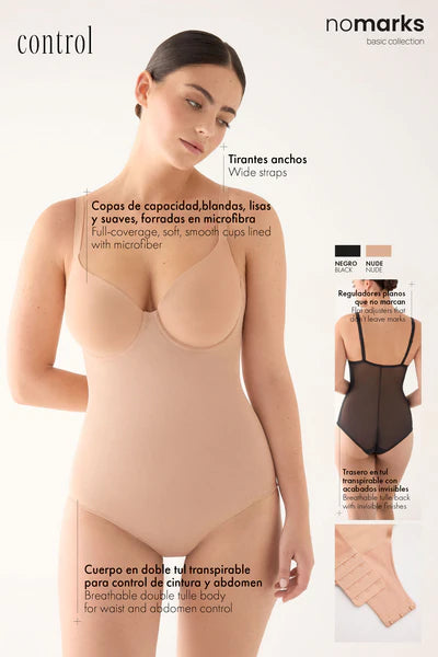 Body control NOMARKS by Paula Echevarria Ysabel Mora copa C