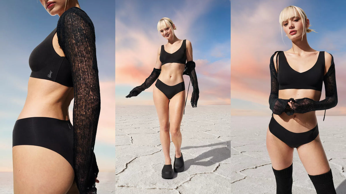 Bralette sin aros ni costuras ZERO Feel 2.0 negro SLOGGI