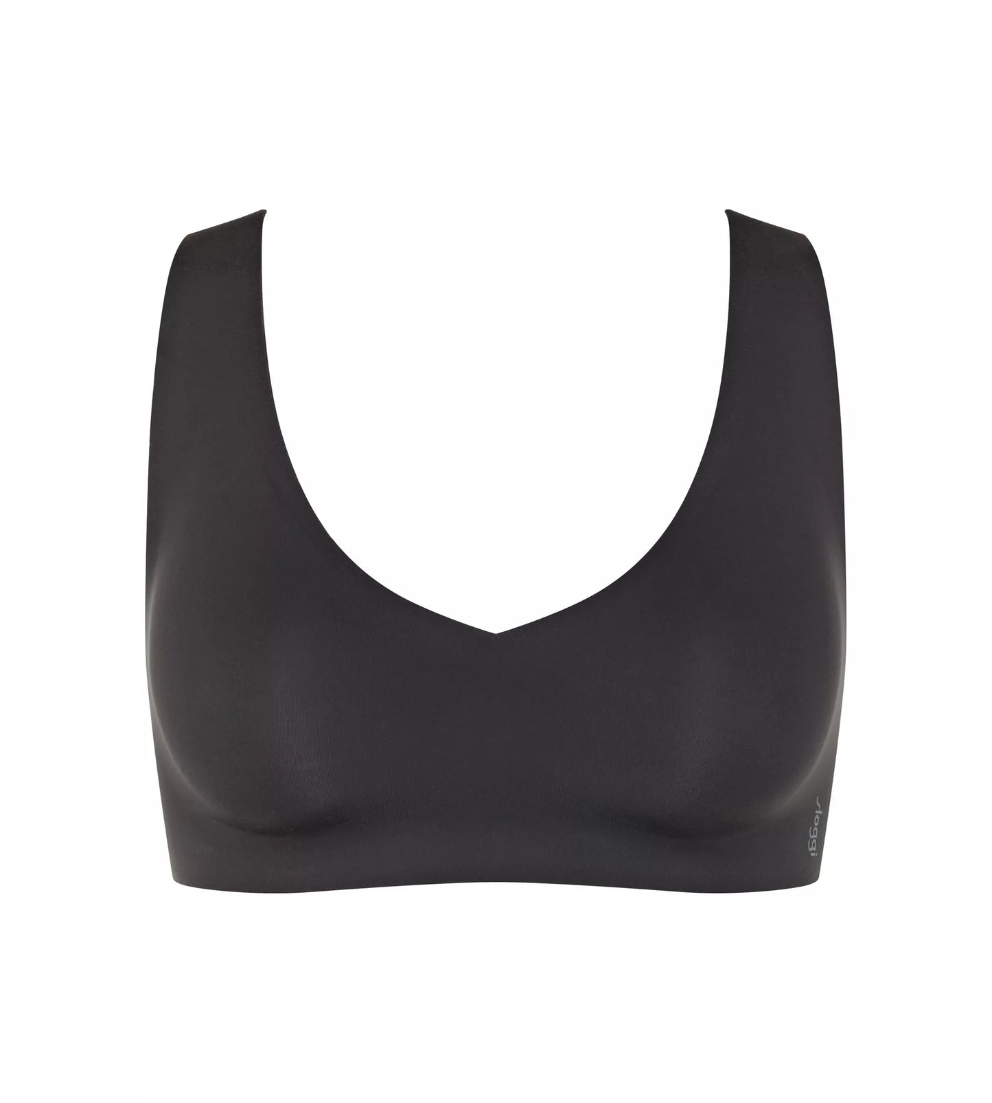 Bralette sin aros ni costuras ZERO Feel 2.0 negro SLOGGI