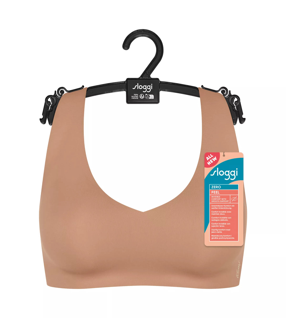 Bralette sin aros ni costuras ZERO Feel 2.0 SLOGGI