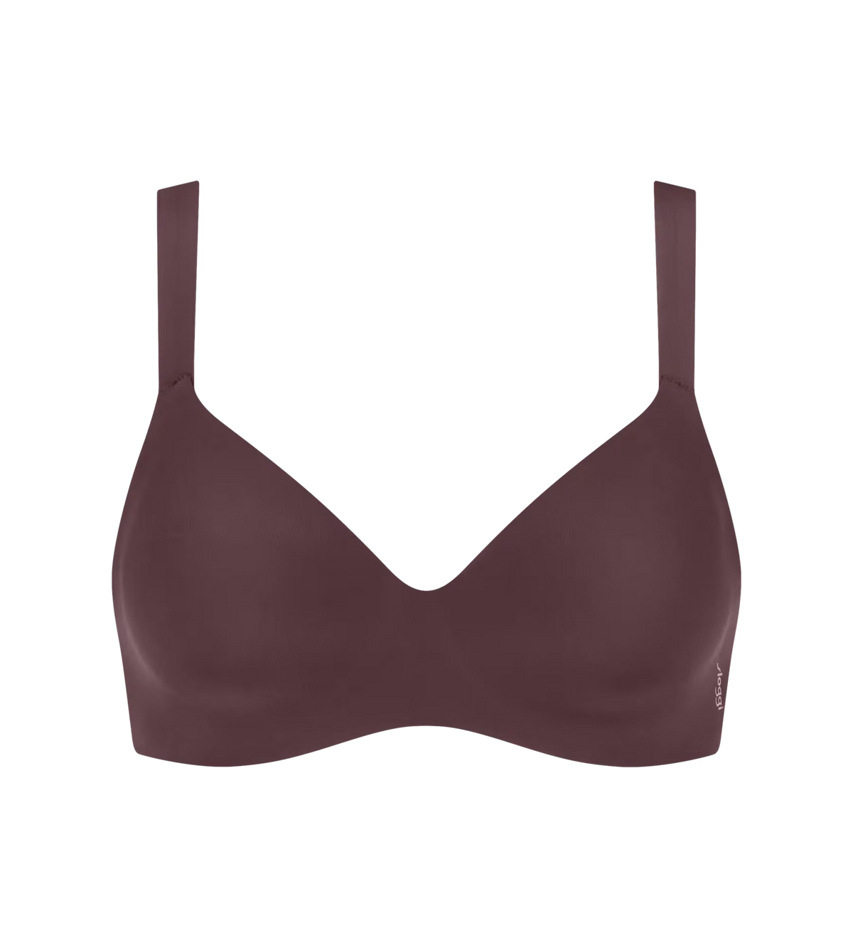 Sujetador color merlot sin aros ni costuras ZERO Feel 2.0 THE UP TShirt Bra SLOGGI