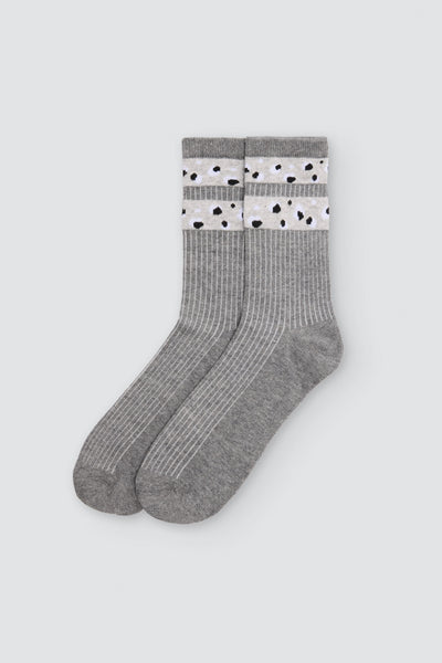 Pack 3 calcetines algodón mujer estampados YSABEL MORA