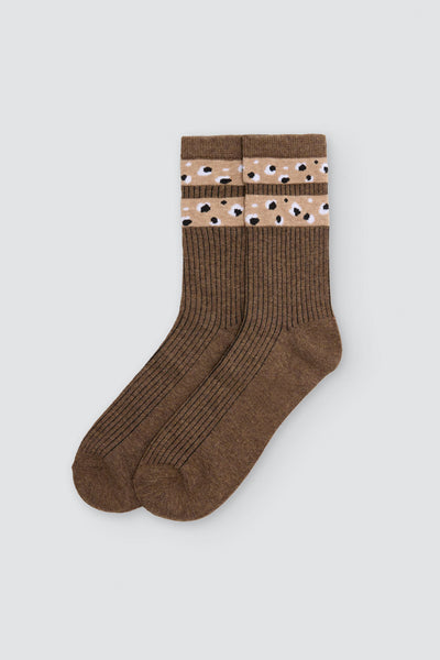 Pack 3 calcetines algodón mujer estampados YSABEL MORA