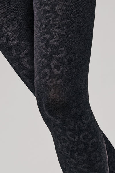 Panty térmico 140 deniers estampado animal print YSABEL MORA