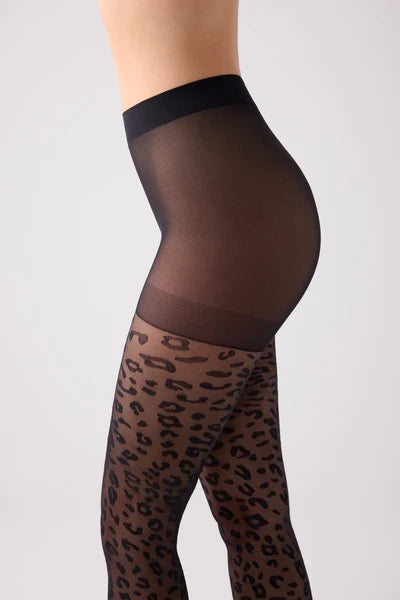 Panty 20 deniers print leopardo YSABEL MORA