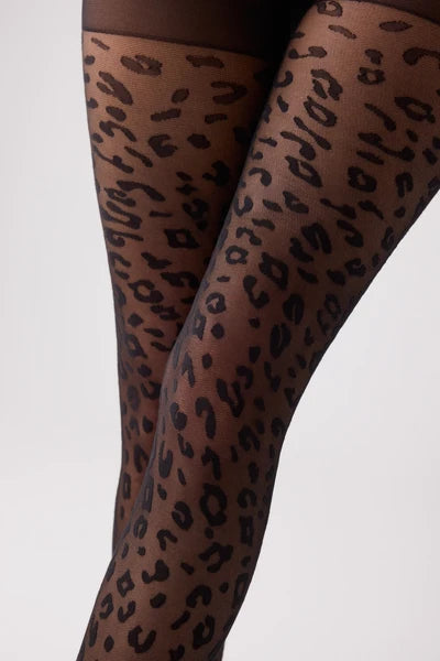 Panty 20 deniers print leopardo YSABEL MORA