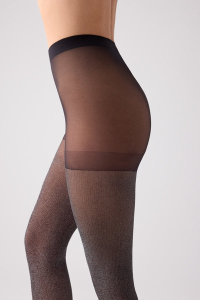 Panty mujer 20 deniers con brillo tipo glitter YSABEL MORA