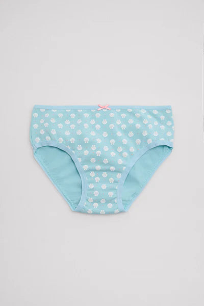 Pack de 2 bragas infantiles estampadas sirena YSABEL MORA