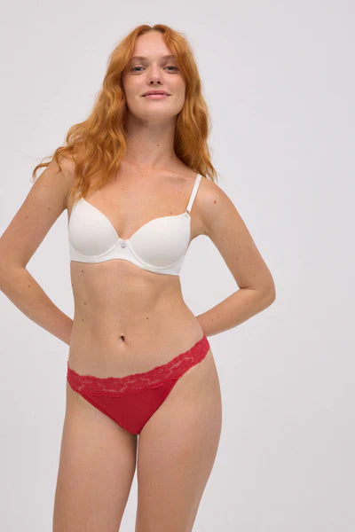 Tanga Rojo ALGODÓN colección Navidad YSABEL MORA