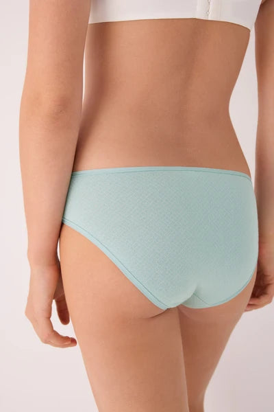 PACK 2 bragas talle medio algodón estampado YSABEL MORA