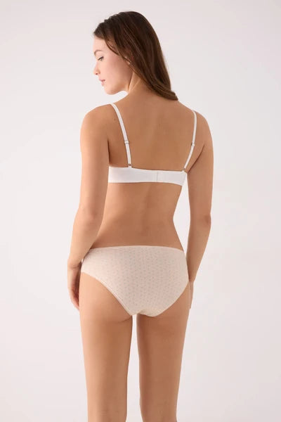 PACK 2 bragas talle medio algodón estampado YSABEL MORA
