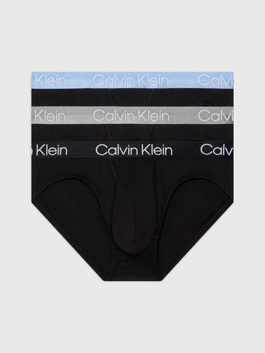 Pack 3 SLIPS Modern Structure Cotton Stretch blend CALVIN KLEIN